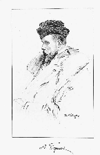 Автопортрет Александра Алексеевича Борисова.
Из книги: Борисов А. А. У самоедов. От Пинеги до Карского моря путевые очерки худож. А. А. Борисова : с автобиогр. заметкой, с 36 снимками, с картинами авт., из коих 15 в красках / А. А. Борисов. – СПб. : Изд. А. Ф. Девриена, [1907?].